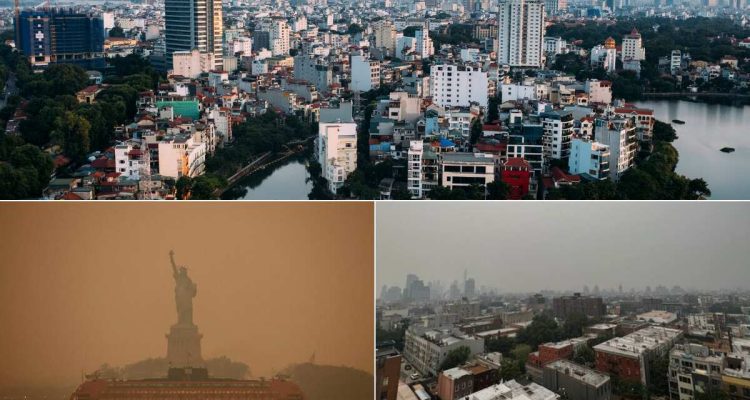 Air Quality Worsens in Major Cities Today